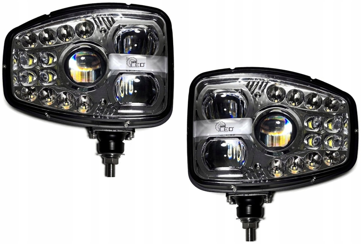 2x Světlomet přední Led potkávací silniční drl poloha směrovky 12v 24v