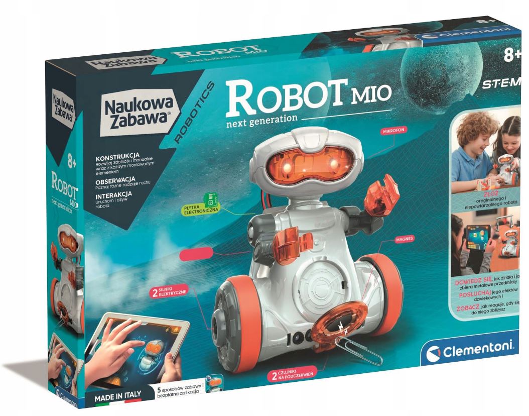 

Clementoni Robot Mio 5w1 Następna Generacja 50632