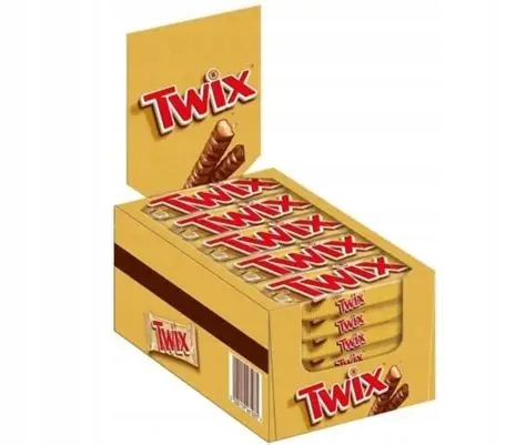 Twix Baton z ciastkami i karmelem oblany czekoladą 50 g *30 sztuk