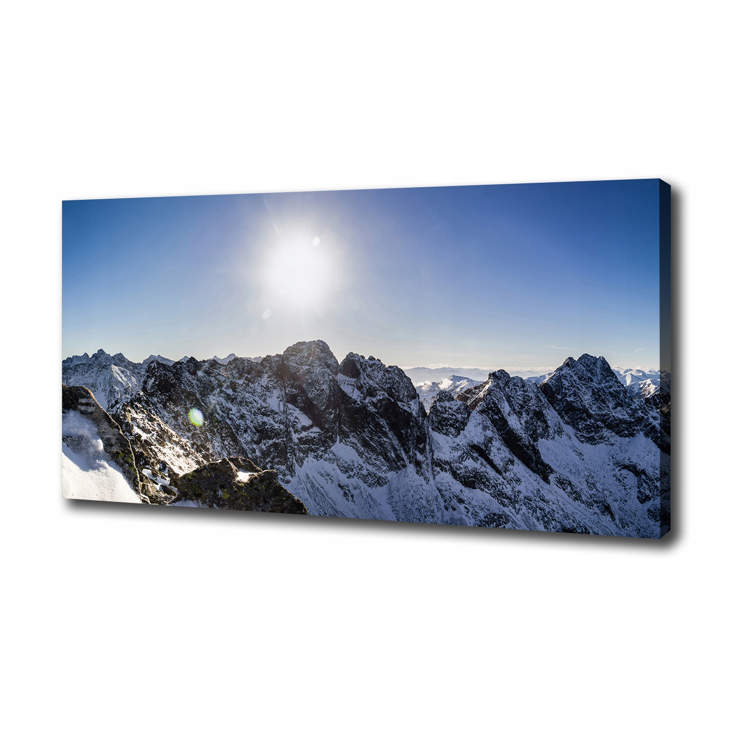 

Foto obraz na płótnie Zima w Tatrach 100x50 cm