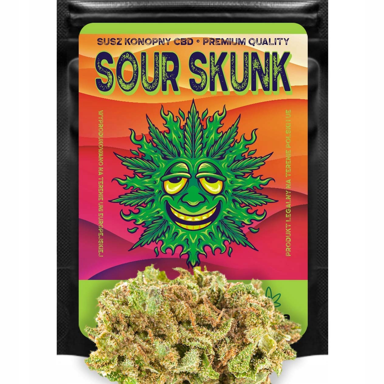 

Susz konopny Cbd Sour Skunk Strong 50 g