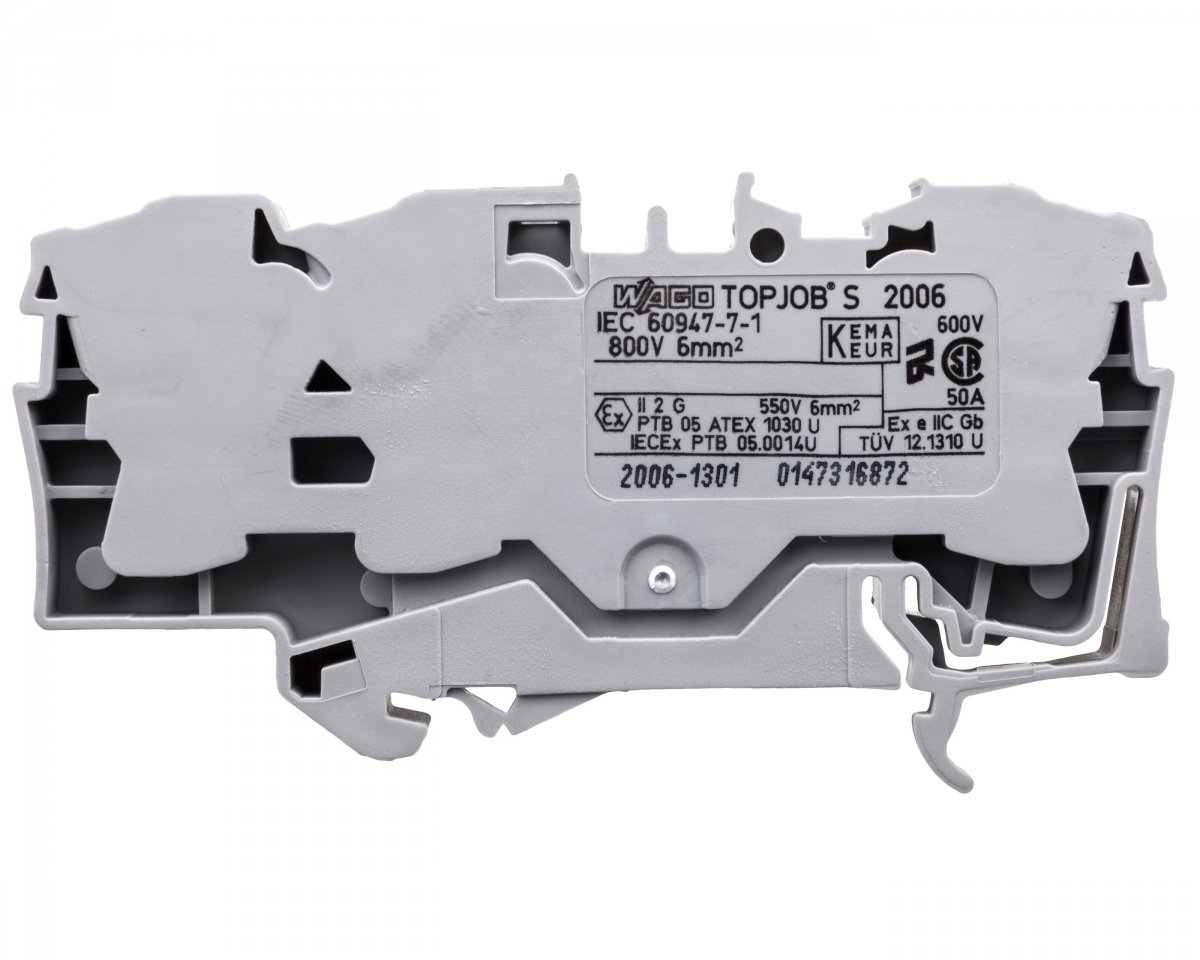 

Złączka szynowa 3-przewodowa 6mm2 2006-1301