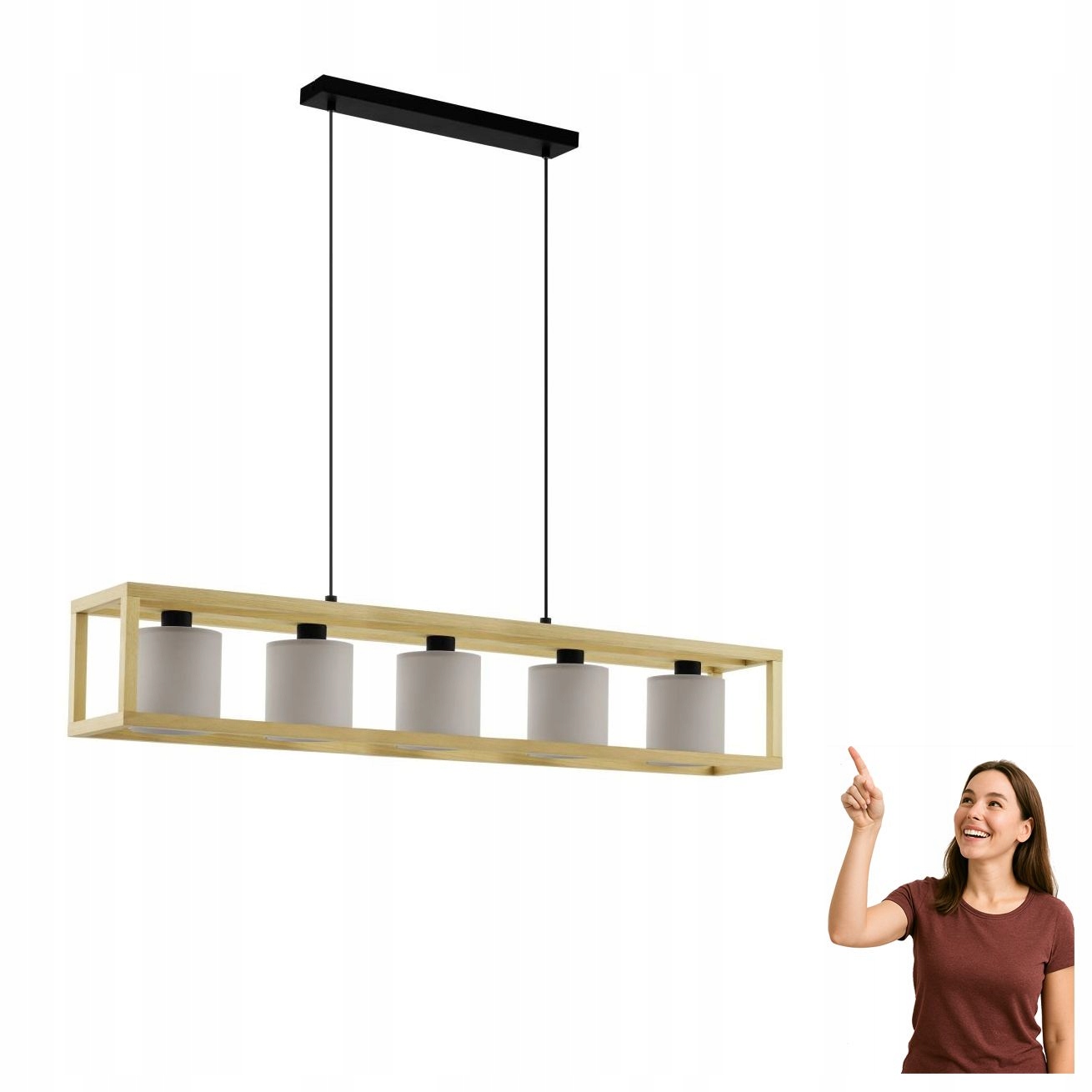 Závěsná lampa Granados 390109 Eglo