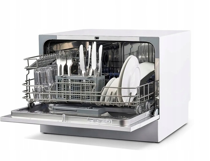 Dobra Mała Mini Zmywarka Wolnostojąca Blat Naczynia 6 Kompletów Nablatowa