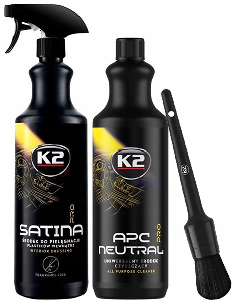

K2 Pro Apc 1L Pędzel Zestaw Do Czyszczenia Wnętrza