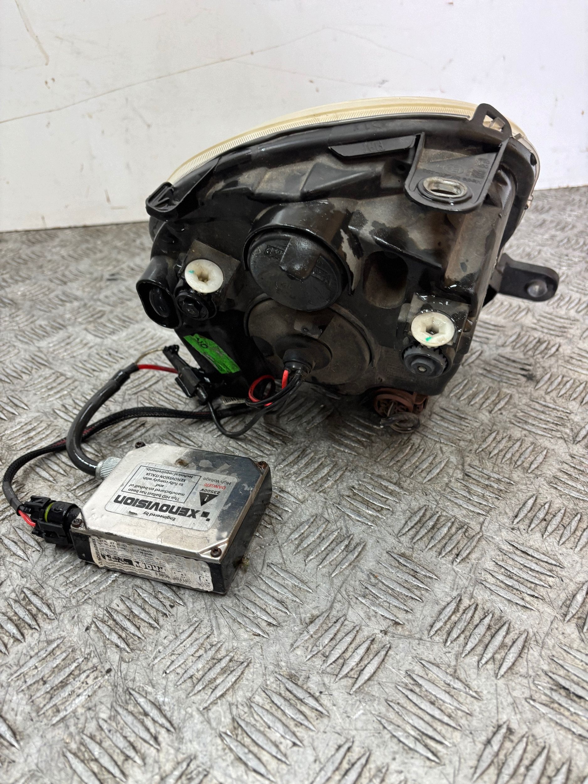 REFLEKTOR light left FIAT 500 07