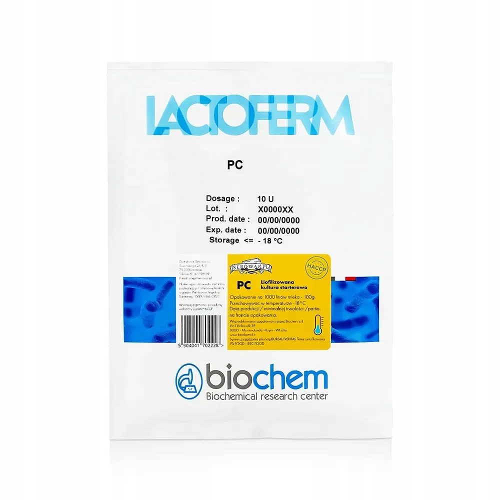 Levně Pc plíseň Penicillium candidum, balení na 1000 l mléka (100 g)