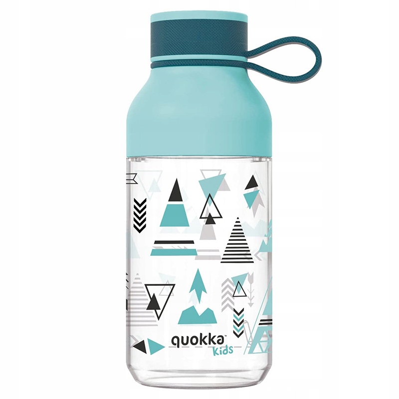 Quokka Ice Kids with strap - Butelka na wodę z tritanu 430 ml z paskiem (In Marka inna