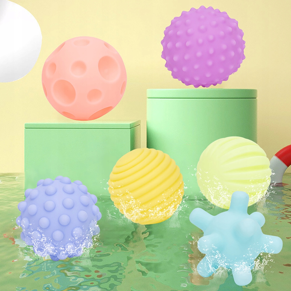 PIŁKI PIŁECZKI SENSORYCZNE BEZ DZIUREK ZABAWKA Marka bez marki