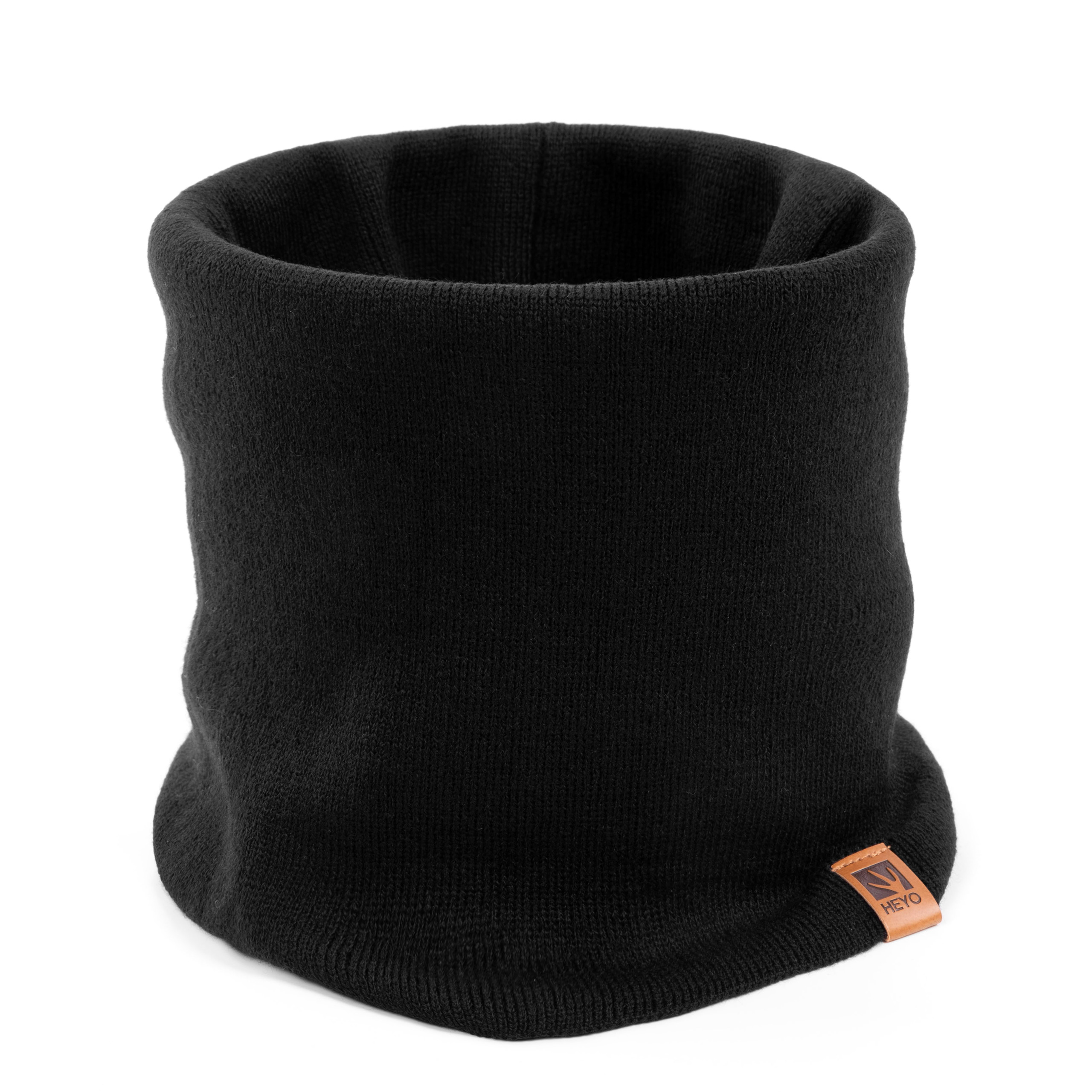 KOMPLET DAMSKI HEYO CZAPKA DAMSKA WIOSENNA + KOMIN Kolor czarny