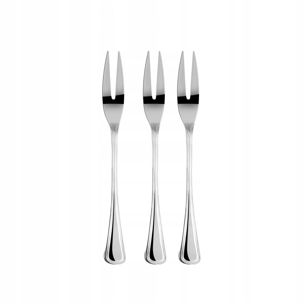 

Widelczyk do przekąsek wędlin stalowy 16 cm x 3