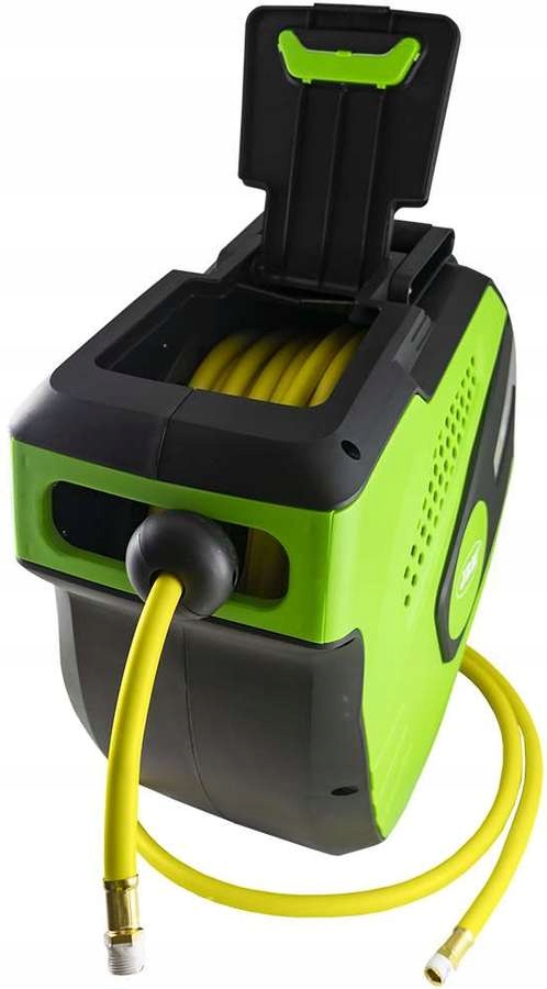 Przewód pneumatyczny ze zwijaczem 9.5 mm, 20 mb Marka JBM