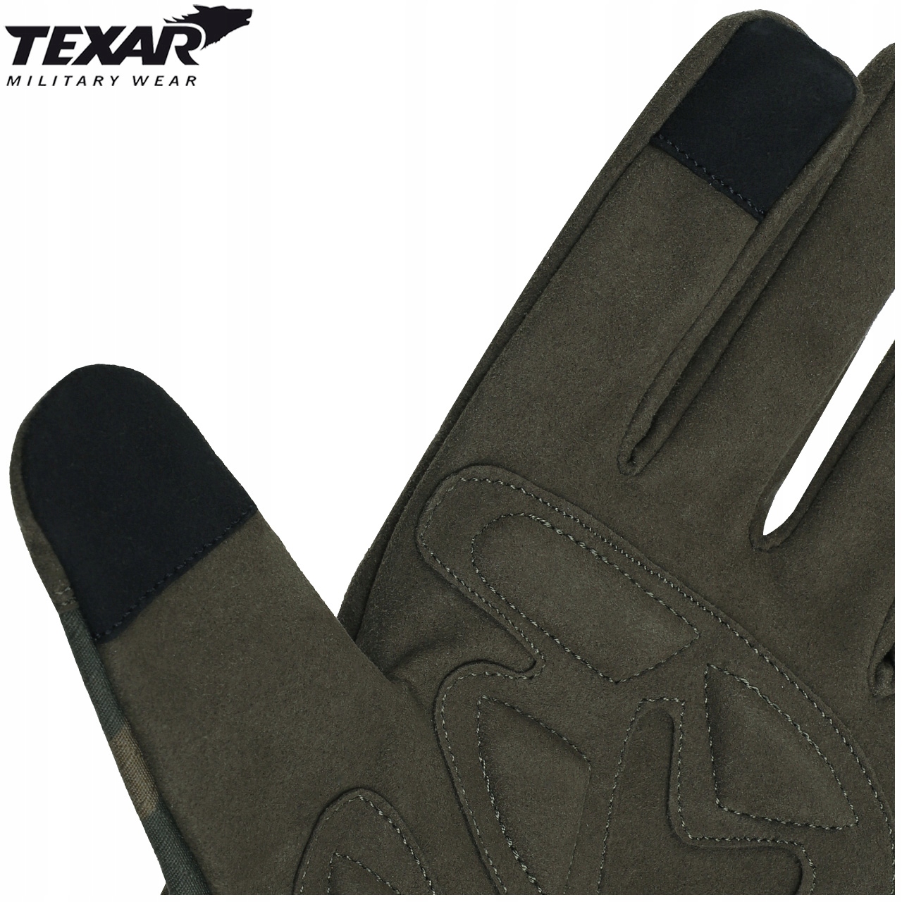 RĘKAWICE TAKTYCZNE TEXAR COMBAT PL Camo wz.93 L Materiał dominujący bawełna