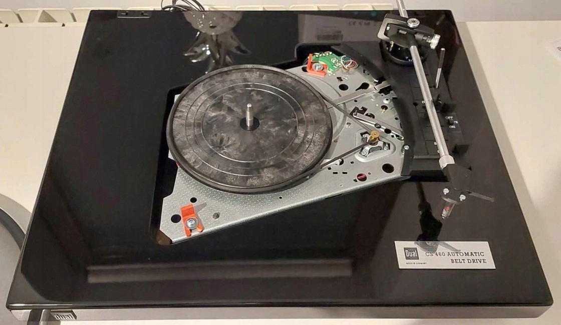 DUAL - Platine disque CS 460 noir Piano