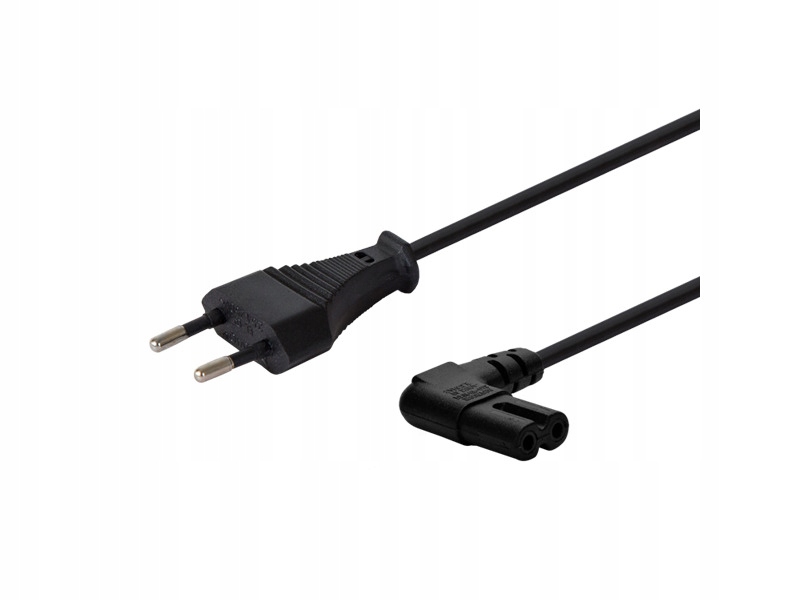 

Kabel zasilający Savio CL-144 kątowy 2-pin 3M