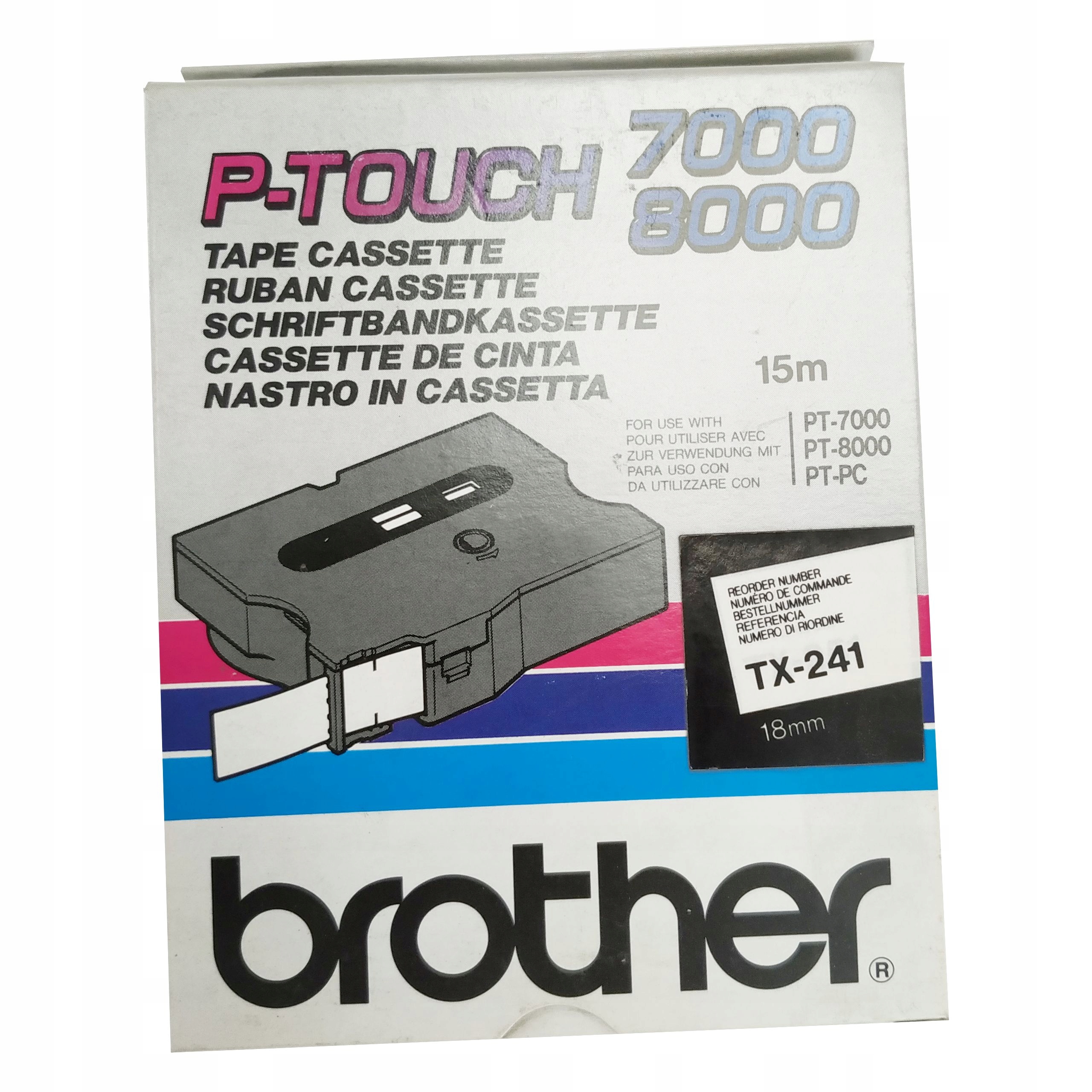 Páska Brother TX-241 7000 8000 15 m – Originální