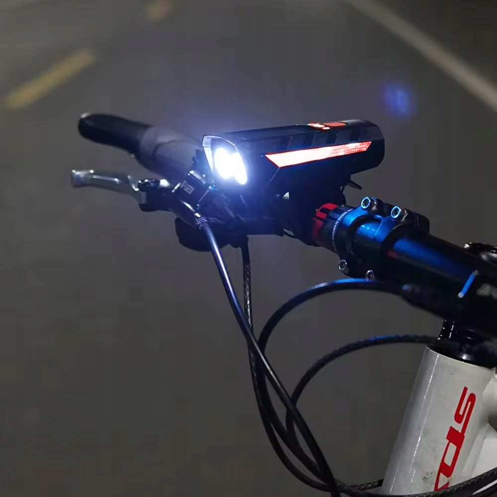 OUTLET LAMPKA ROWEROWA AKUMULATOROWA SOLARNA PRZÓD TYŁ LED DZWONEK Rodzaj zestaw