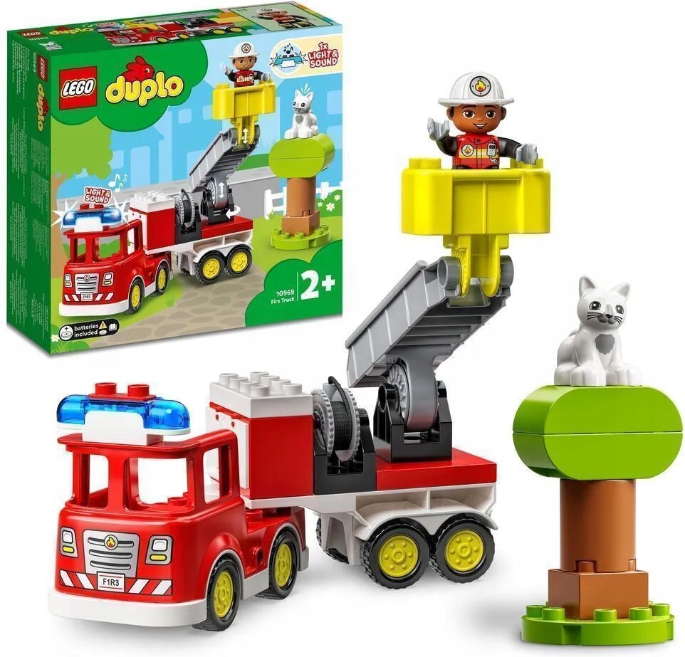 stavebnice Lego Duplo 10969 Hasičský vůz Hasiči