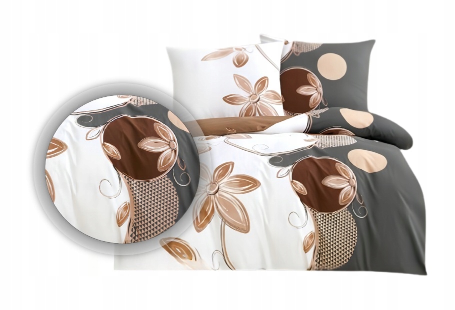 Komplet pościeli Elway kołdra 160 x 200 cm poduszka 70x80cm 3 części