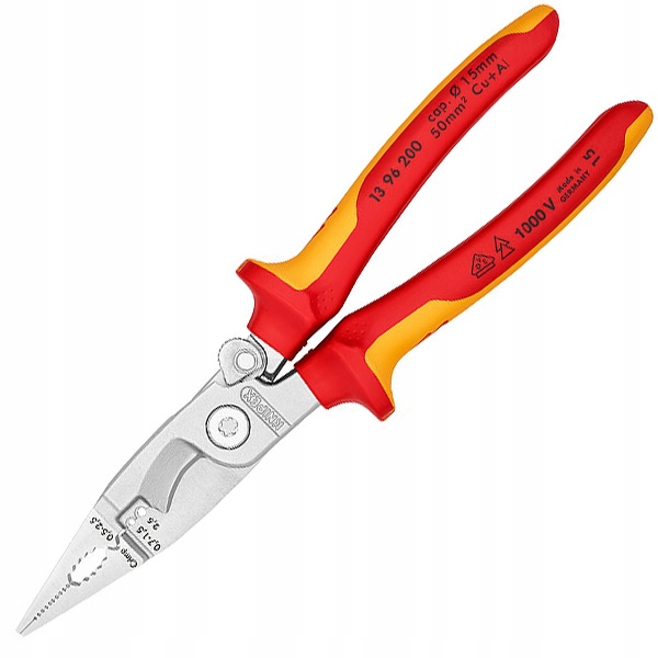 

Knipex 13 96 200 Szczypce dla elektryka Vde 200mm