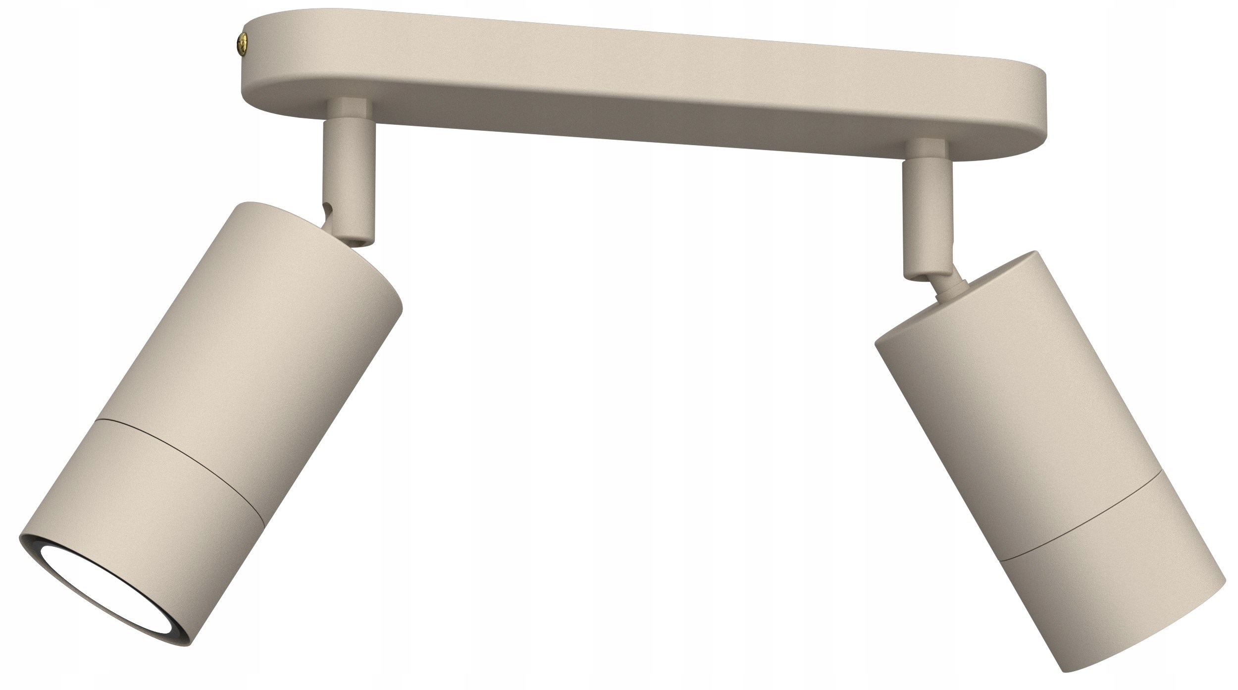 Stropní Svítidlo Spot Link Béžová 2xGU10 pohyblivá trubková stínidla béžová