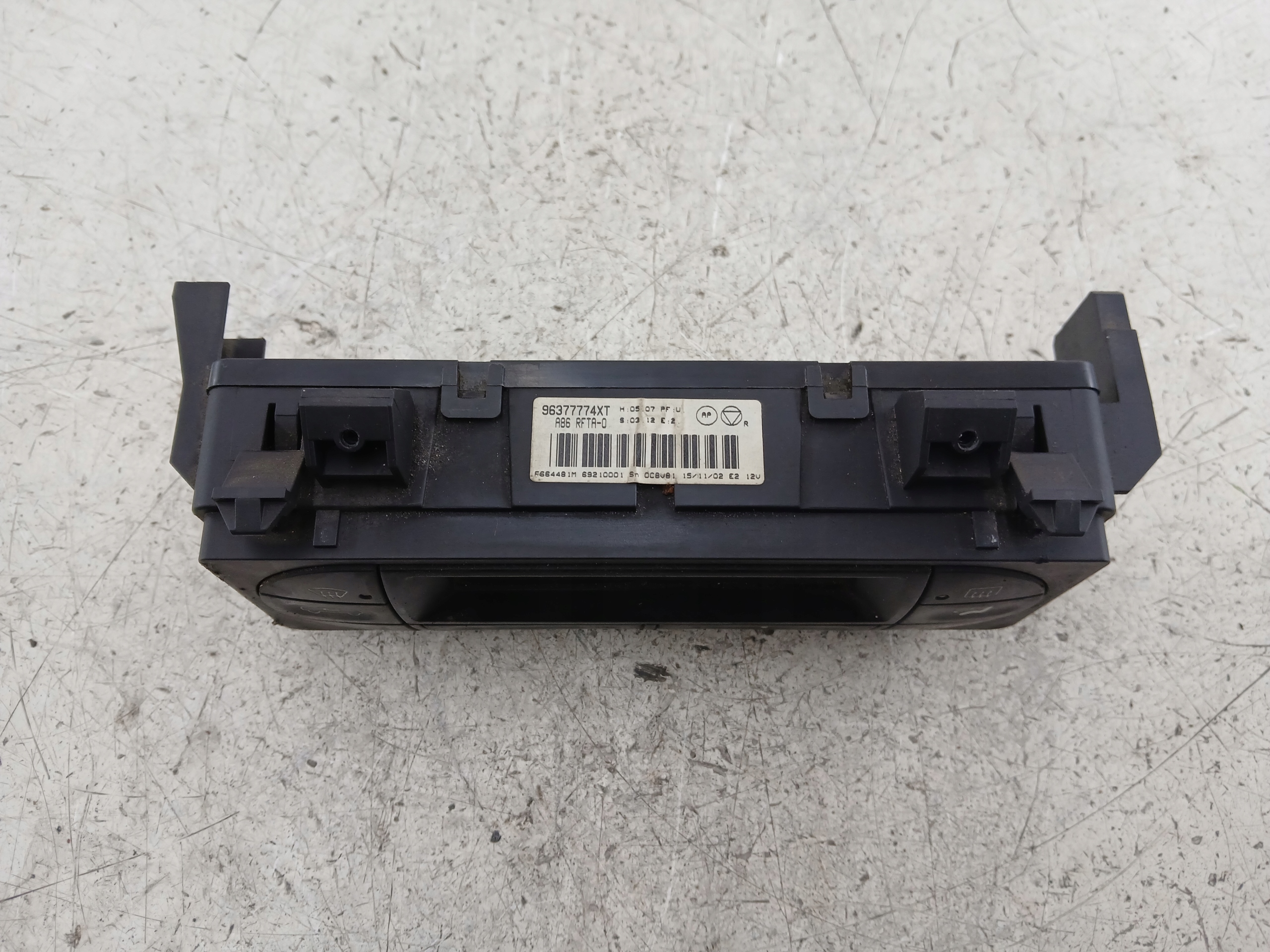 CITROEN C3 e COMANDI CLIMA 96377774XT