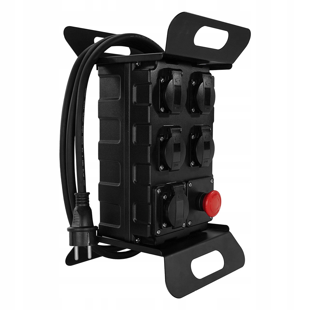 Stavebný rozvádzač Plastrol W-00883 230V 2 m 3x2,5 mm IP44 4 Usb zásuvky