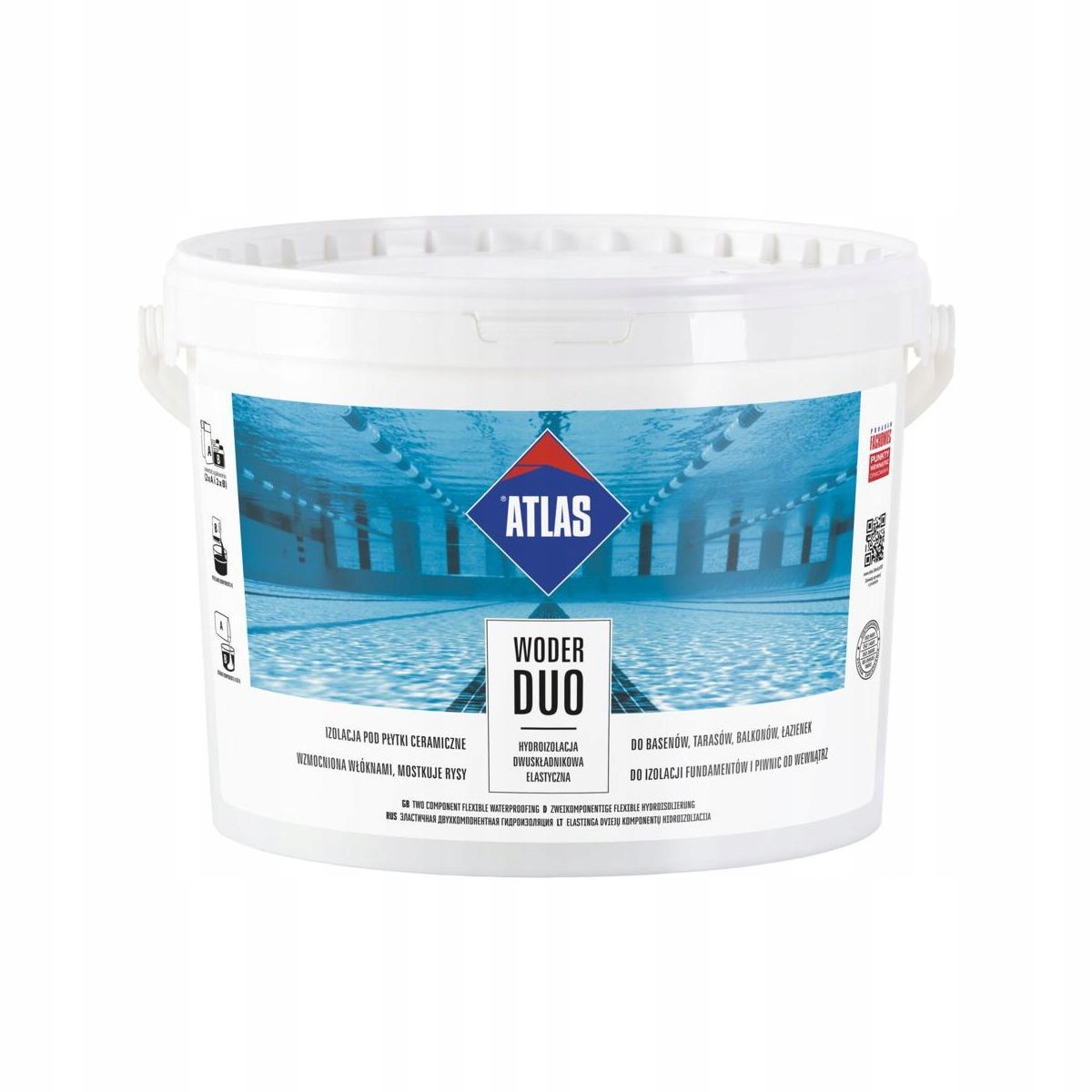 

Atlas Woder Duo hydroizolacja dwuskładnikowa 16kg