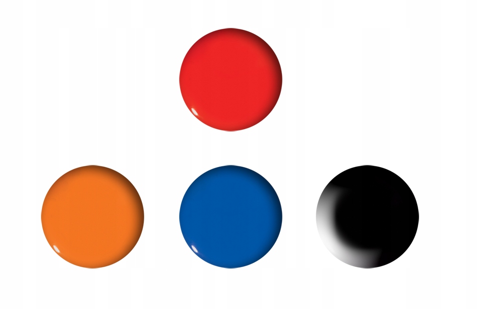 MAGNESY DO TABLIC 40MM/4 CZERWONE 5408