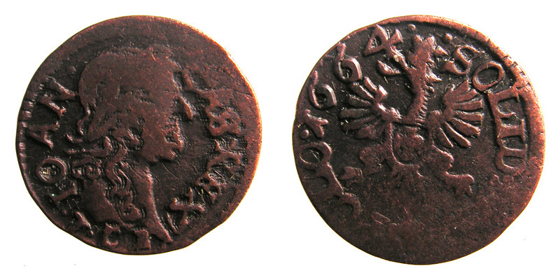 8147. POLSKA, JAN KAZIMIERZ, BORATYNKA 1664