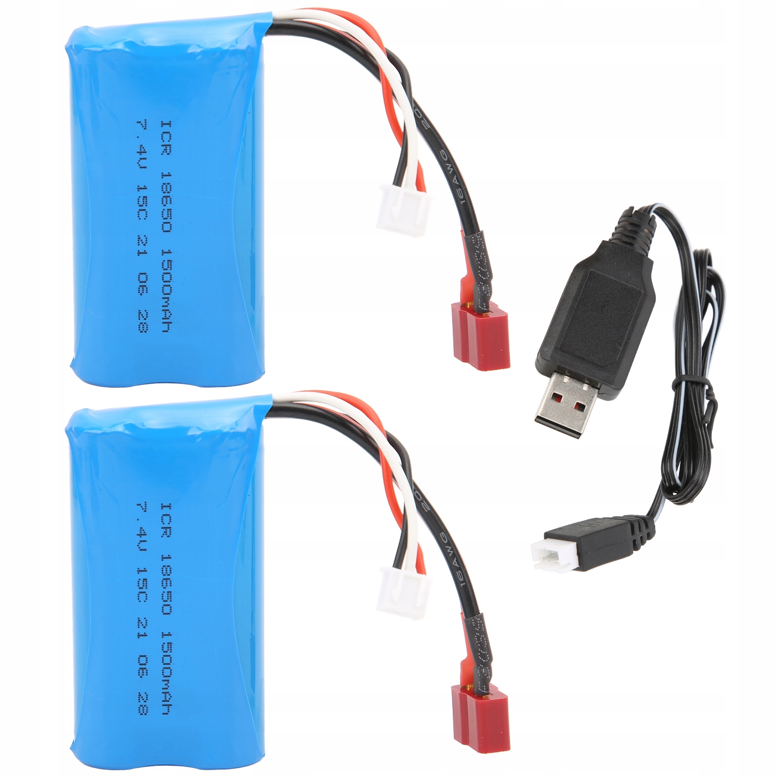 BATERIA ZAPASOWA DO ŁODZI SAMOCHODOWEJ RC 7,4 V 1500 MAH 15C