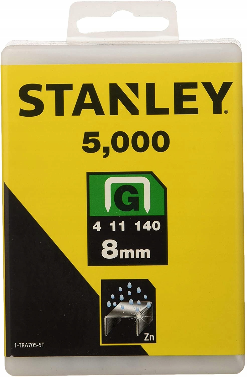 Zszywki Stanley 1-TRA705-5T typ G 5000 sztuk 8mm