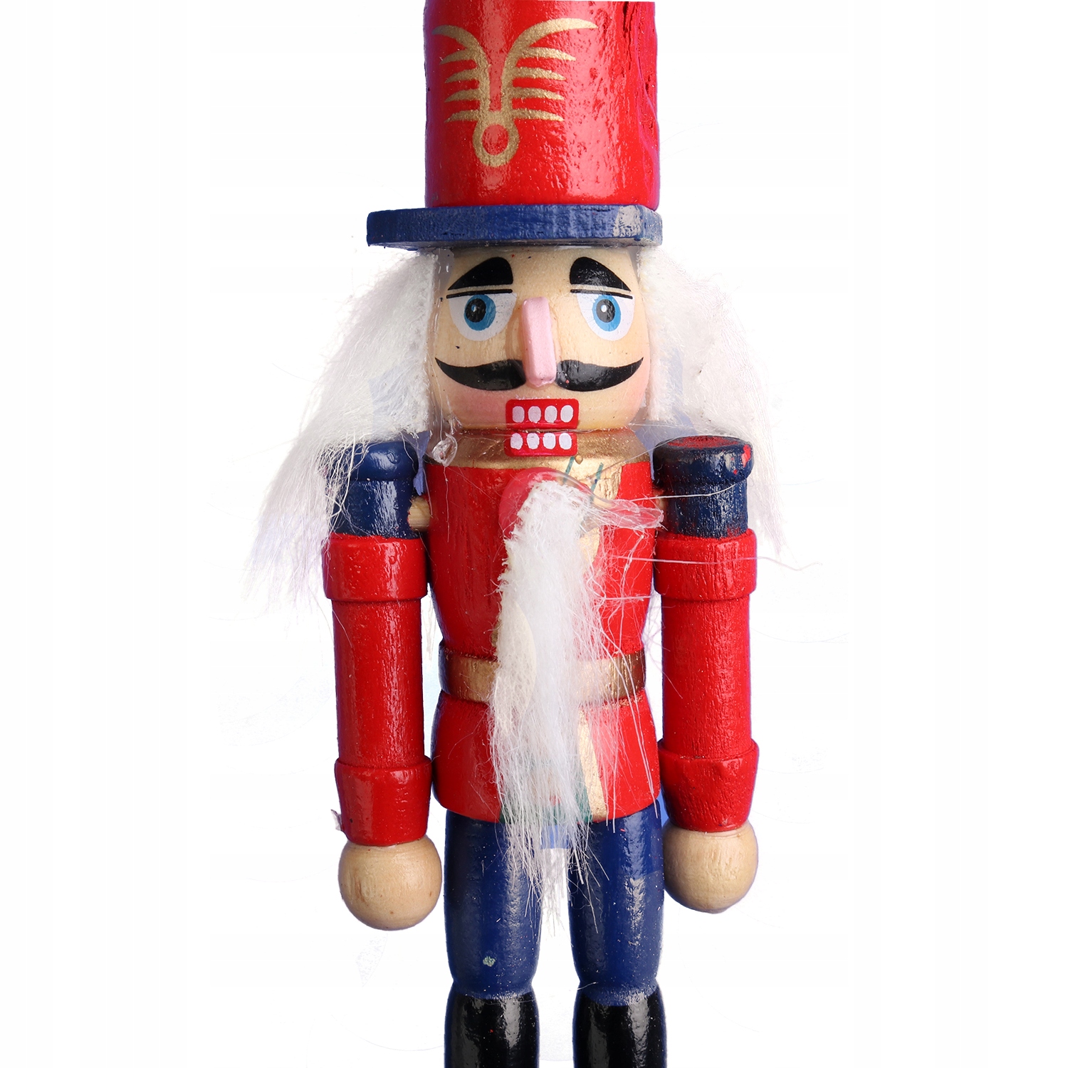 DZIADEK DO ORZECHOW FIGURKA DREWNIANA ZAWIESZKA Marka Goliat