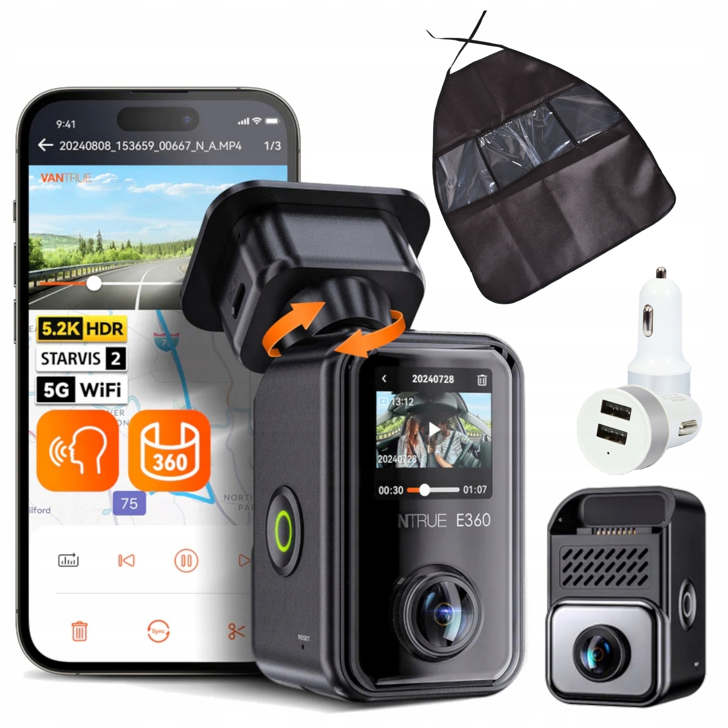 アクセサリー VANTRUE E360 アクセサリー VANTRUE E360 Vantrue E360 Dash Cam: Your