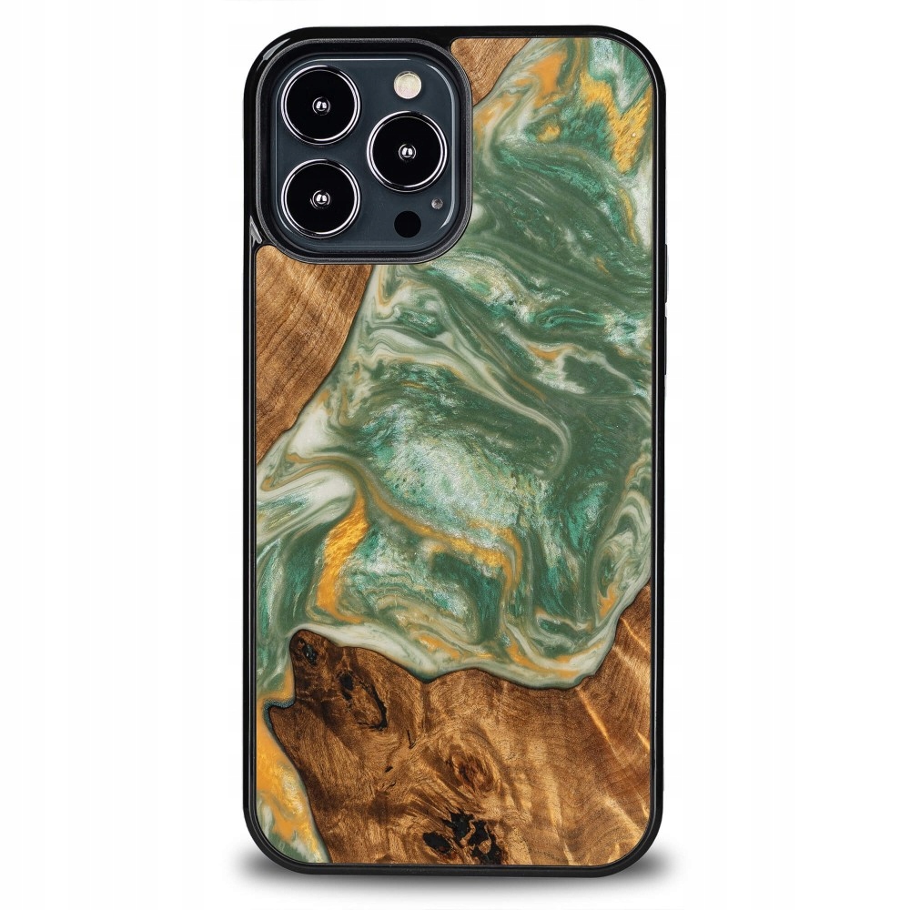 Pouzdro Bewood Unique pro iPhone 13 Pro Max 4 Živly Voda