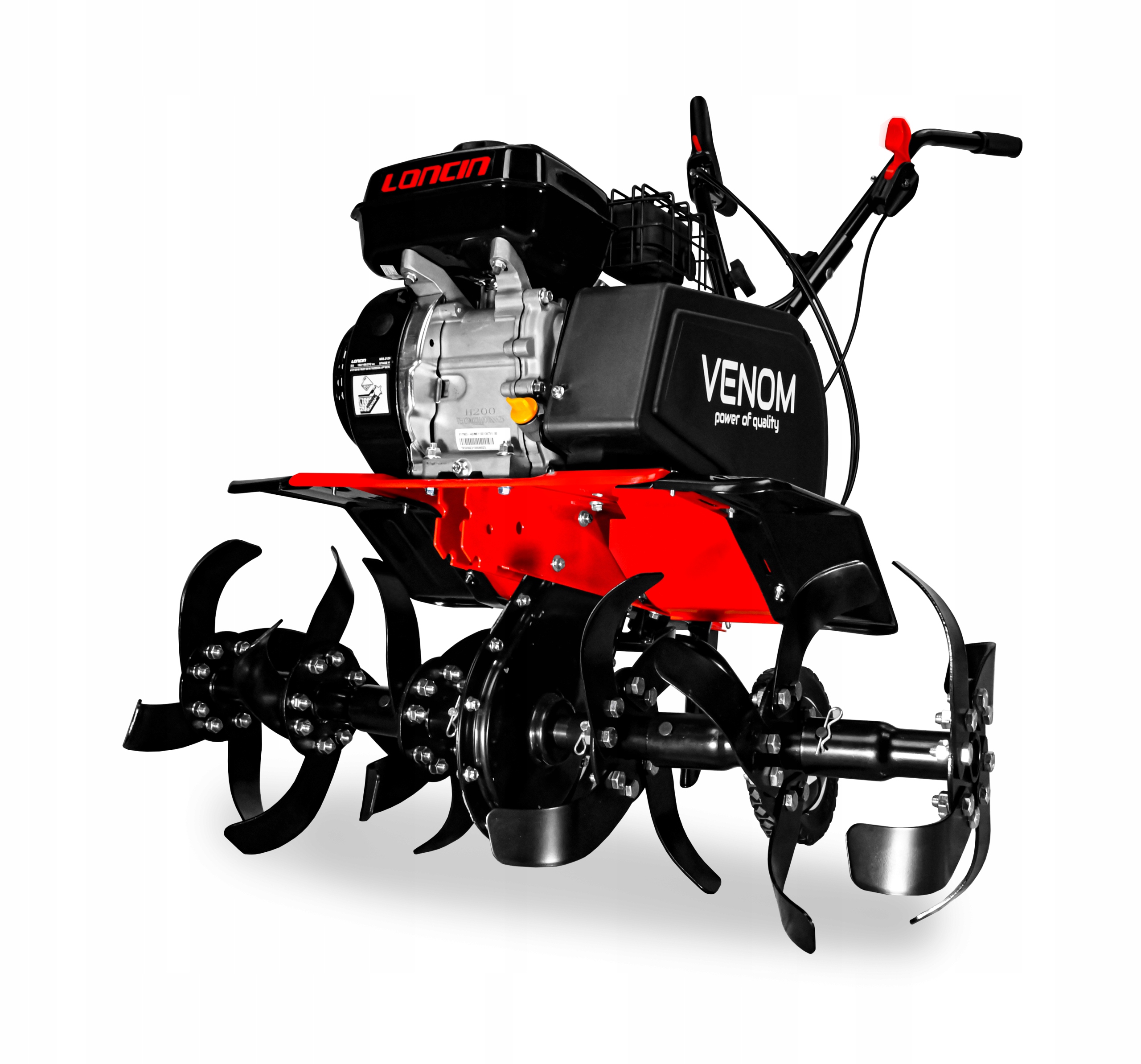 GLEBOGRYZARKA SPALINOWA 9,5 KM LONCIN 196cm KULTYWATOR DO GLEBY ZESTAW ORKA Kod producenta VENOM TP86