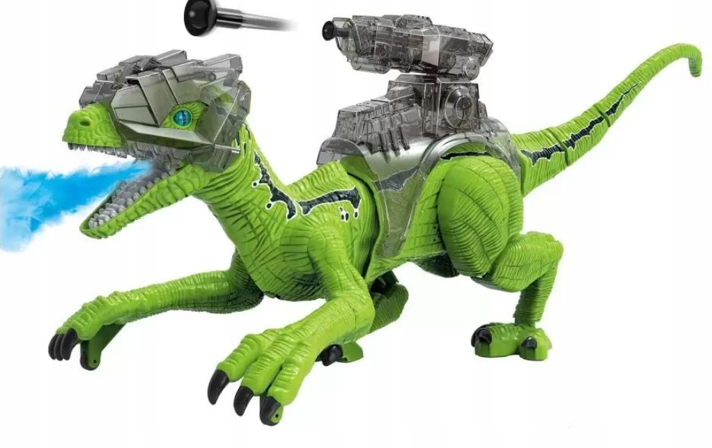 ROBOT DINOZAUR NA WODĘ ZDALNIE STEROWANY GEST LED STRZELA Rodzaj do programowania i kodowania
