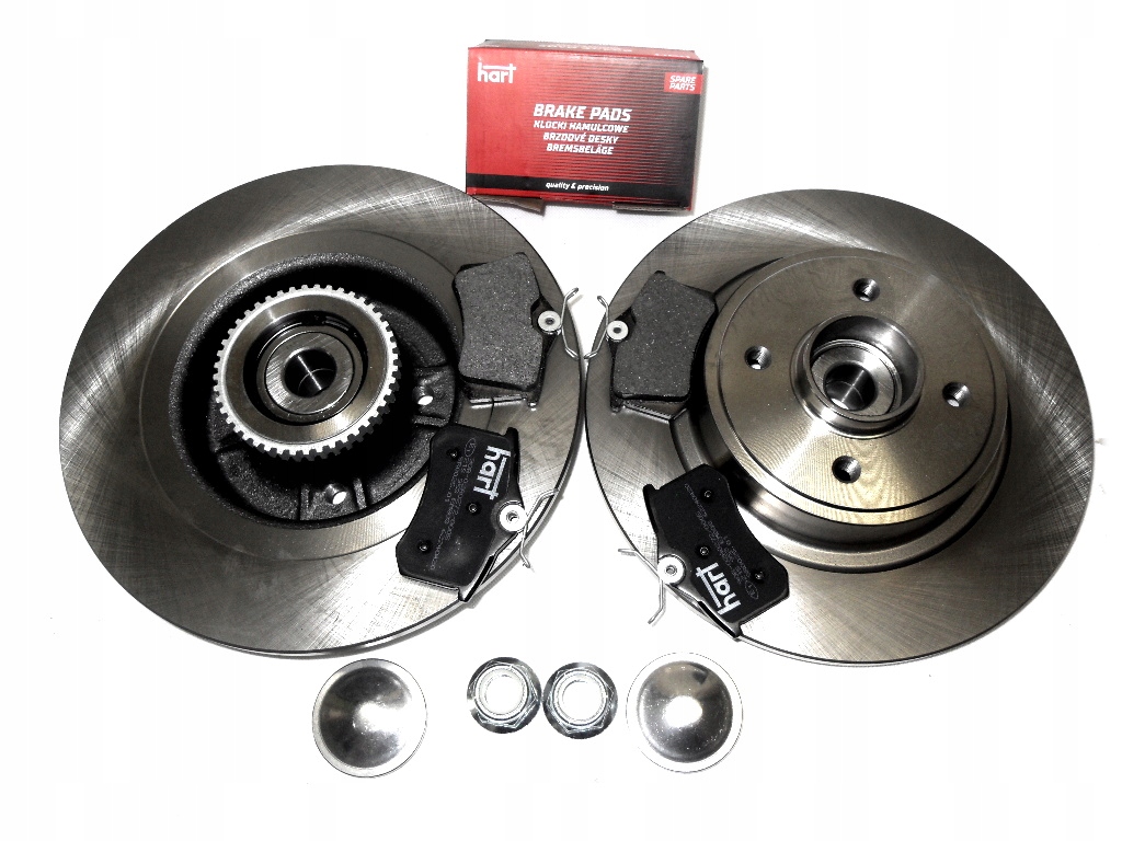 TARCZE KLOCKI ŁOŻYSKO RENAULT SCENIC I 99-03 TYŁ