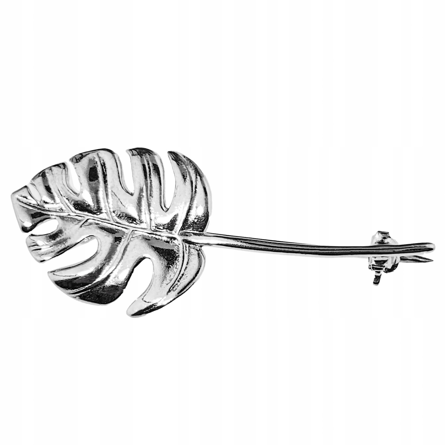 Brož Harf stříbro lístek