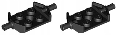 

Lego 6157 Podwozie czarne Nowe (2g) 2 szt.