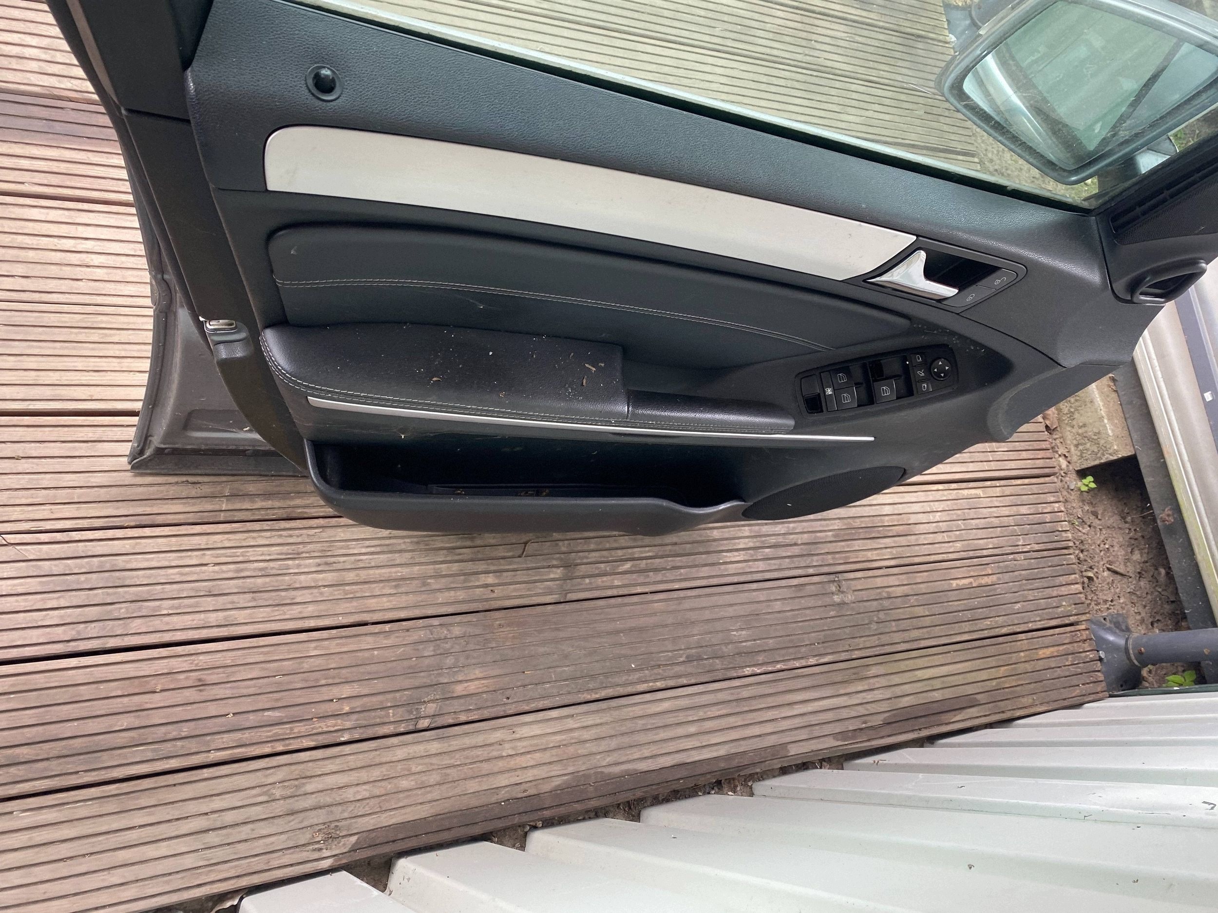 MERCEDES ML W164 LIFT complete door left front front C792 grey