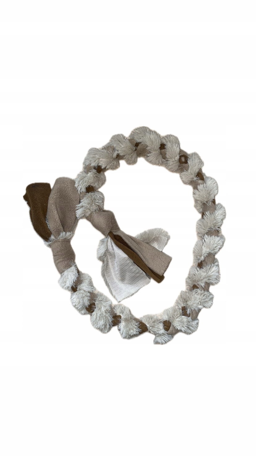 Levně Přetahovadlo – měkká, pevná – béžová/hnědá