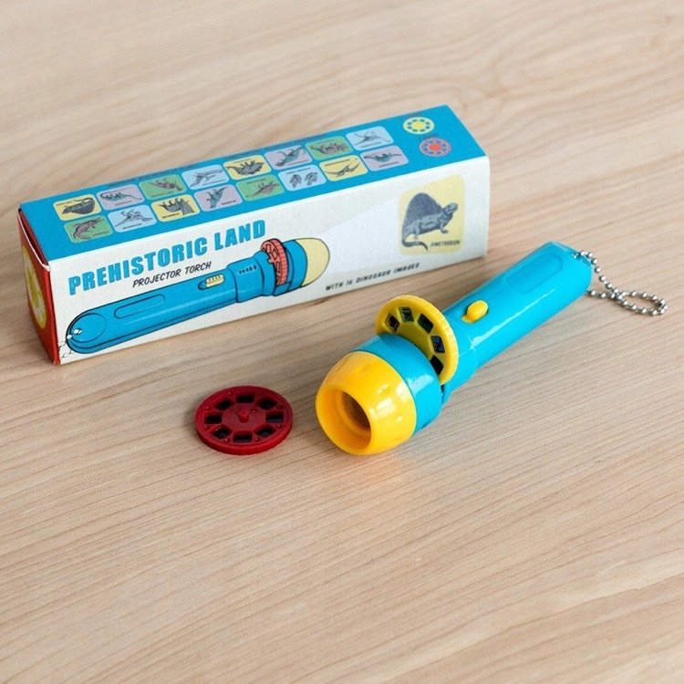 Latarka PROJEKTOR dla dzieci Dinozaury Rex London Zasilanie bateryjne