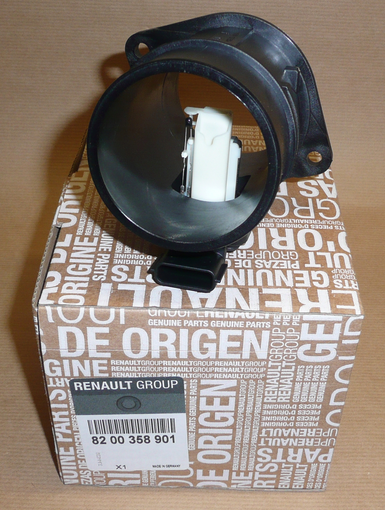 8200358901 przepływomierz Renault Modus Clio III DCI