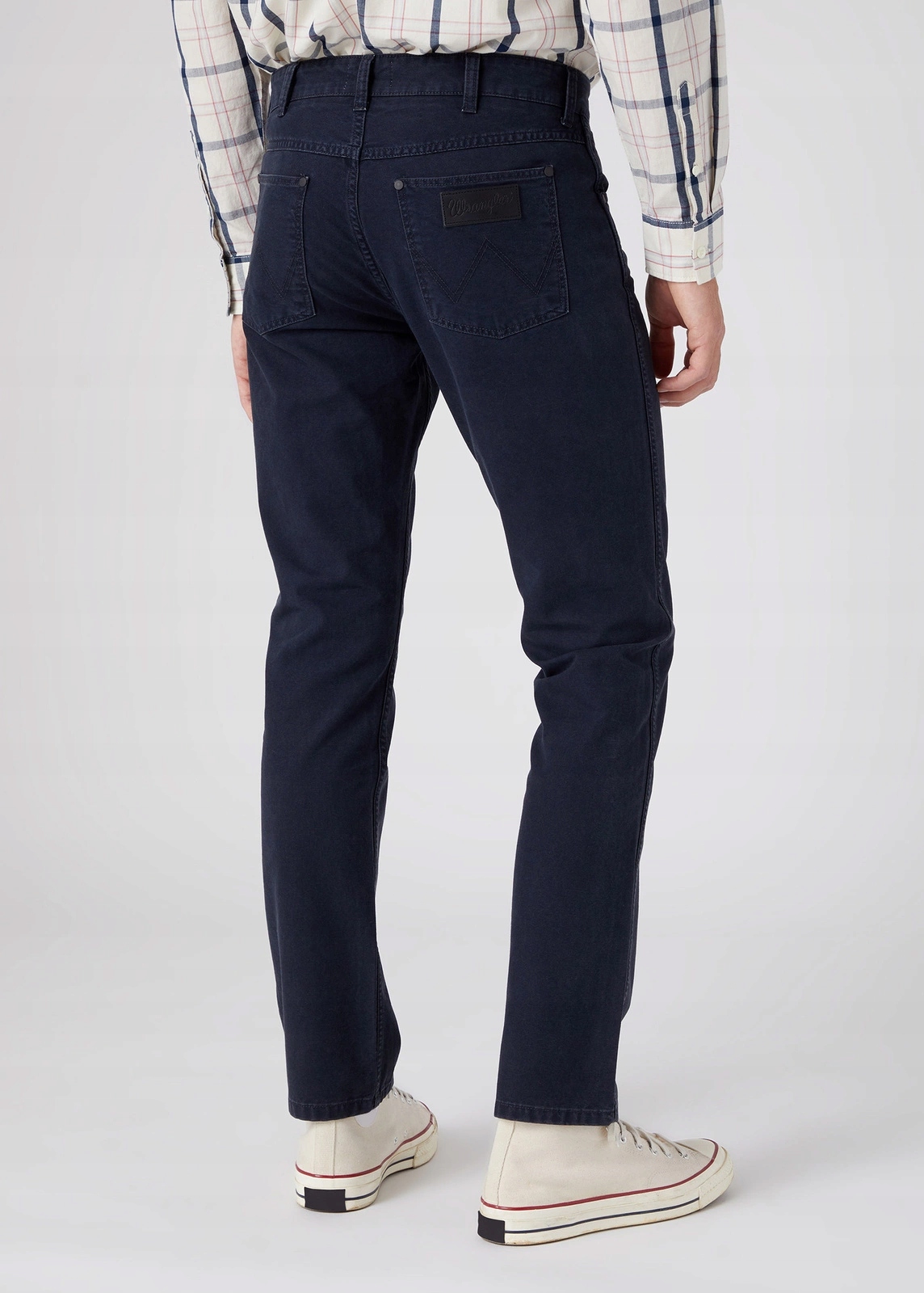 Pánské jednoduché kalhoty Wrangler Greensboro Dark Navy 112334235 30/32