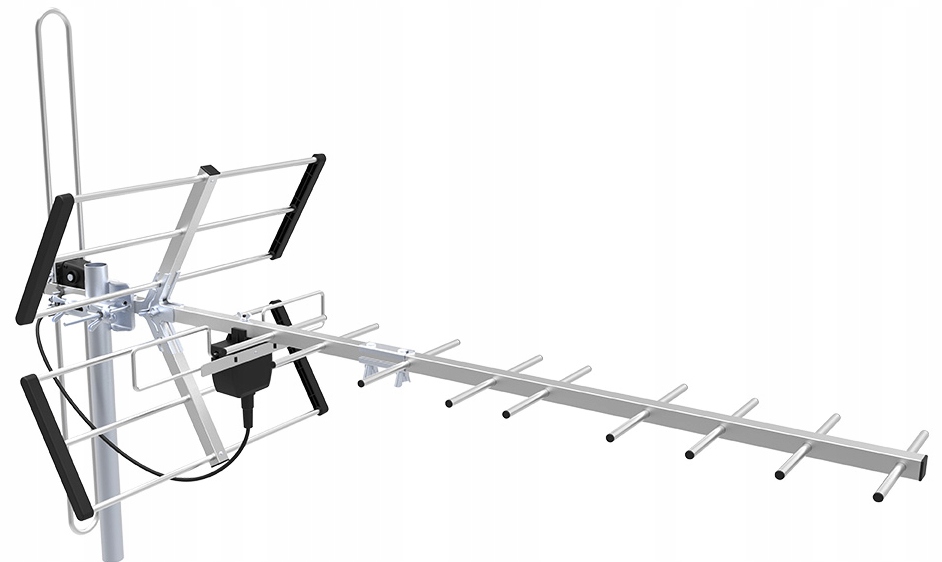 Antena DVB-T2 zewnętrzna Uhf/vhf Dipol Smart City Combo H/v