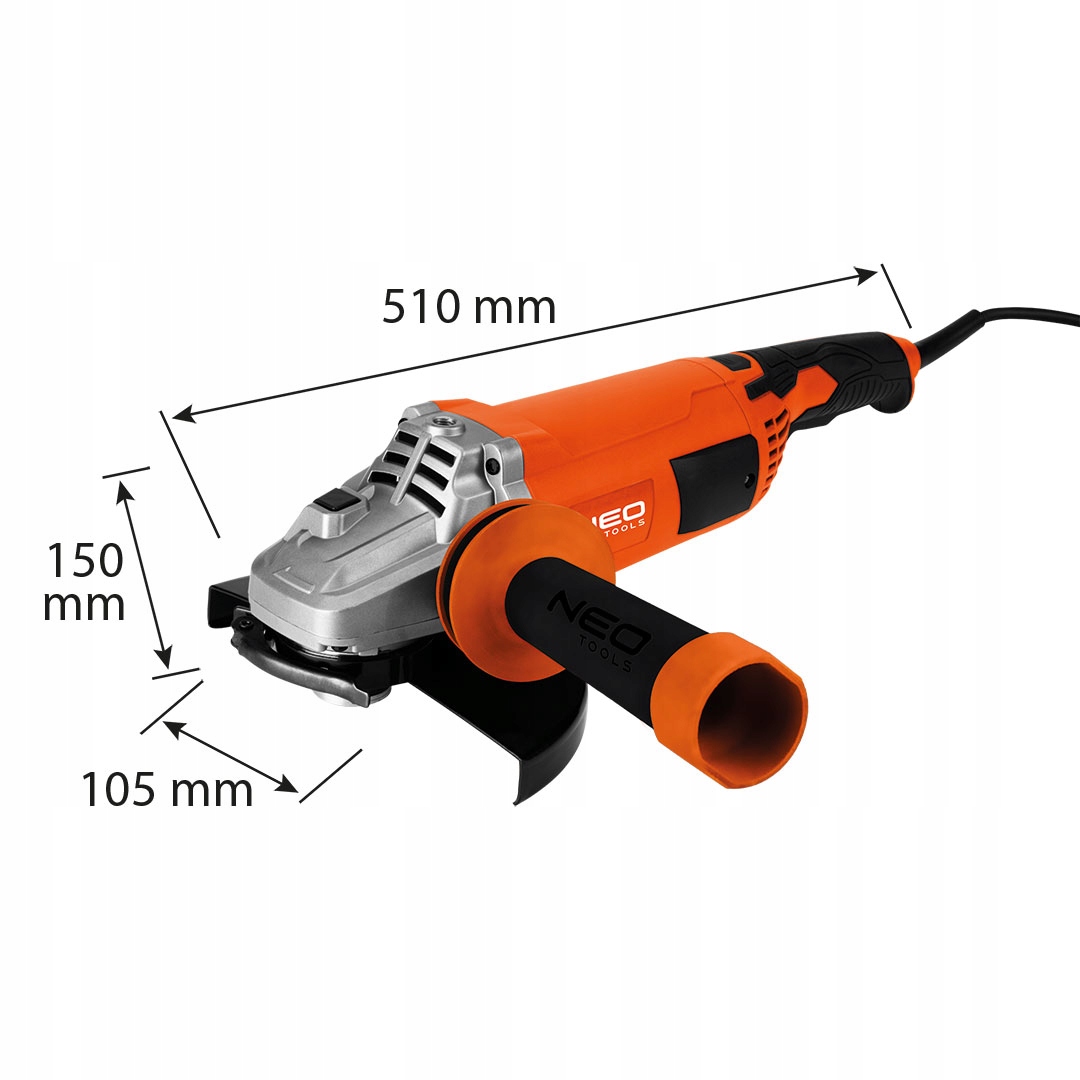 Úhlová bruska 3000 W, 230 mm