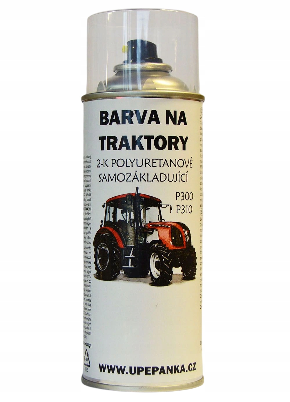 Farby Do Traktorów w sprayu 2-K Poliuretan, Ral 9005 półbłyszczące 400ml