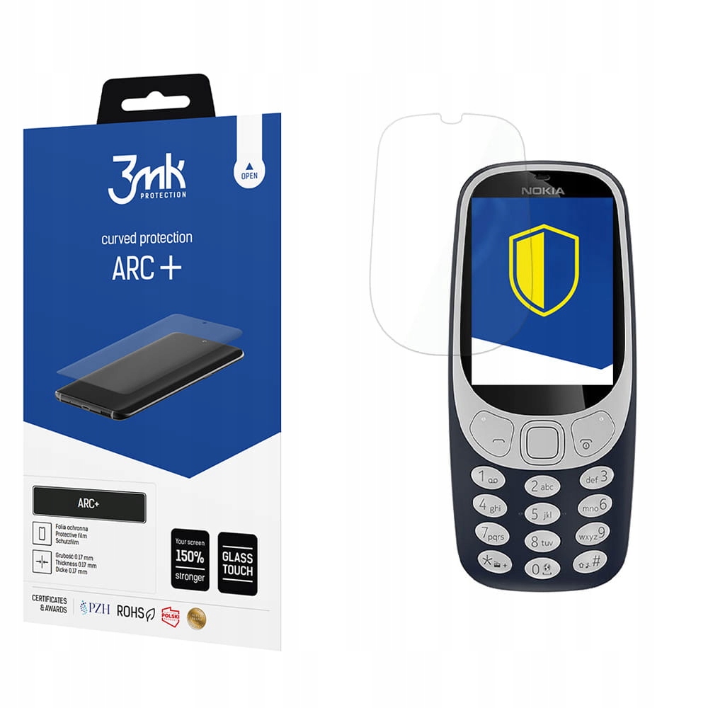 

Folia 3mk na cały ekran do Nokia 3310 2017 Arc+