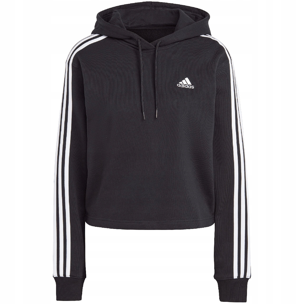 Mikina adidas Essentials 3-Stripes French Terry Crop IC8767 L